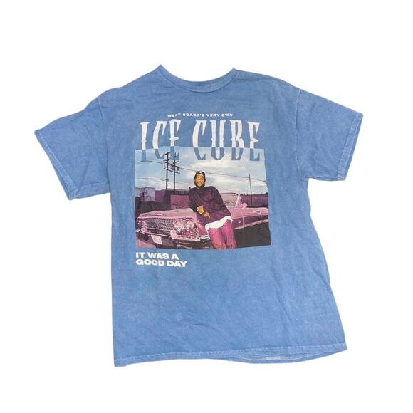 Ice Cube Today was a good day Graphic Tees Shirt Band 100% cotton Size Large - Picture 1 of 4